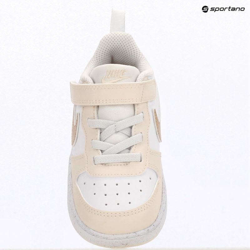 Children's shoes Nike Court Borough Low white/chalk/white/shimmer 6