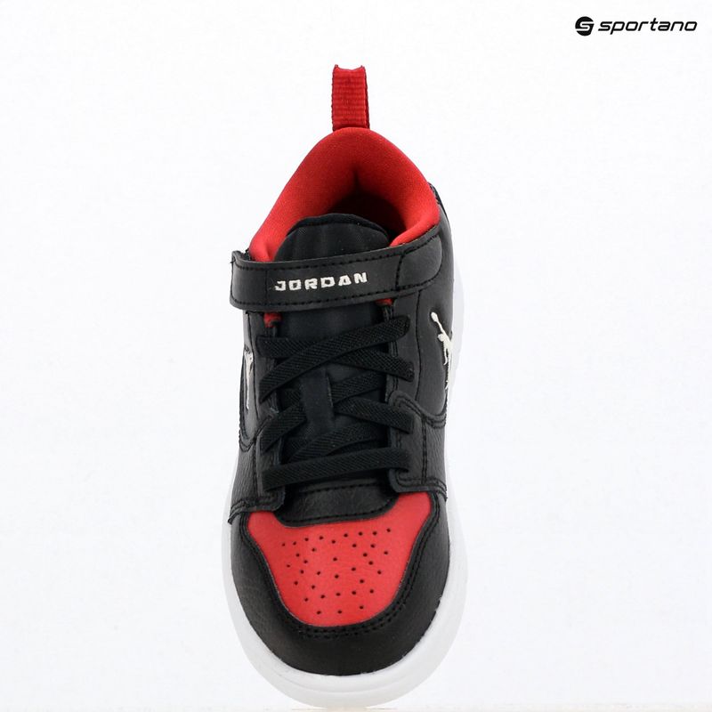 Children's shoes Jordan Court Connect Low black/gym red/white 6