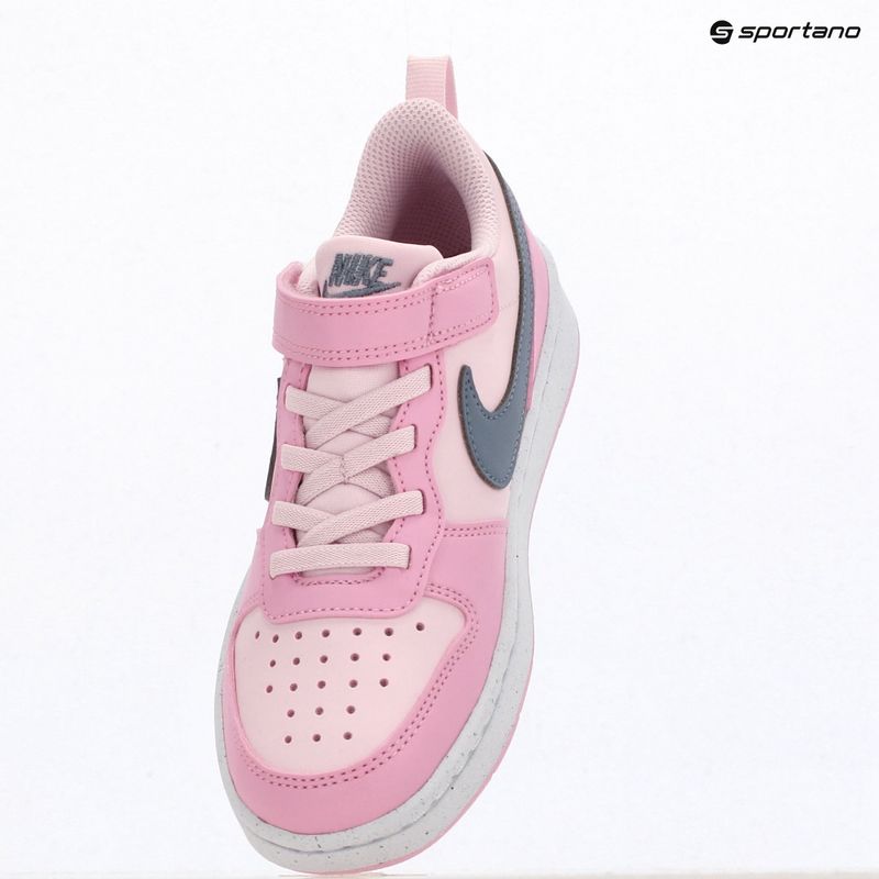 Children's shoes Nike Court Borough Low Recraft pink foam/pink rise/white/ashen slate 6