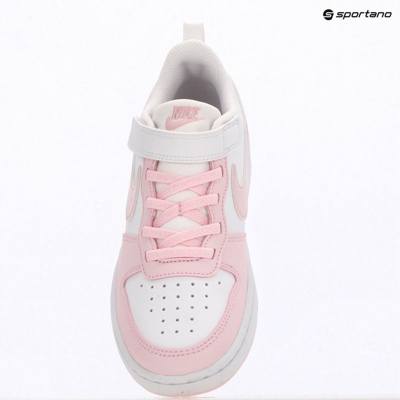 Children's shoes Nike Court Borough Low Recraft white/pink foam 6