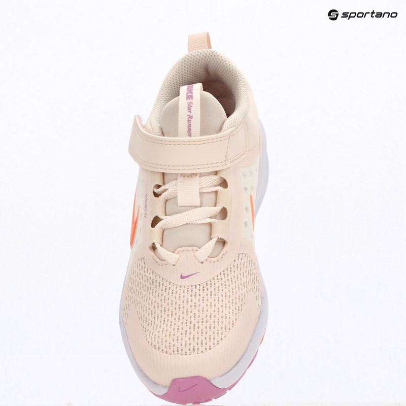 Children's shoes Nike Star Runner 5 chalk/sail/light magenta/orange pulse 6