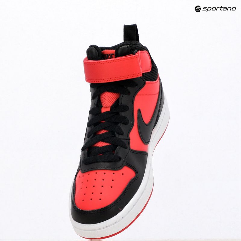 Children's shoes Nike Court Borough Mid 2 university red/white/black 6