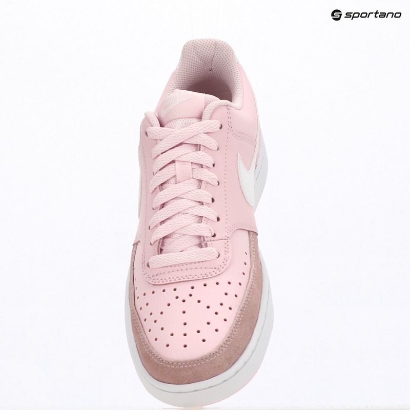 Women's shoes Nike Court Vision Low Suede pink foam/white 6