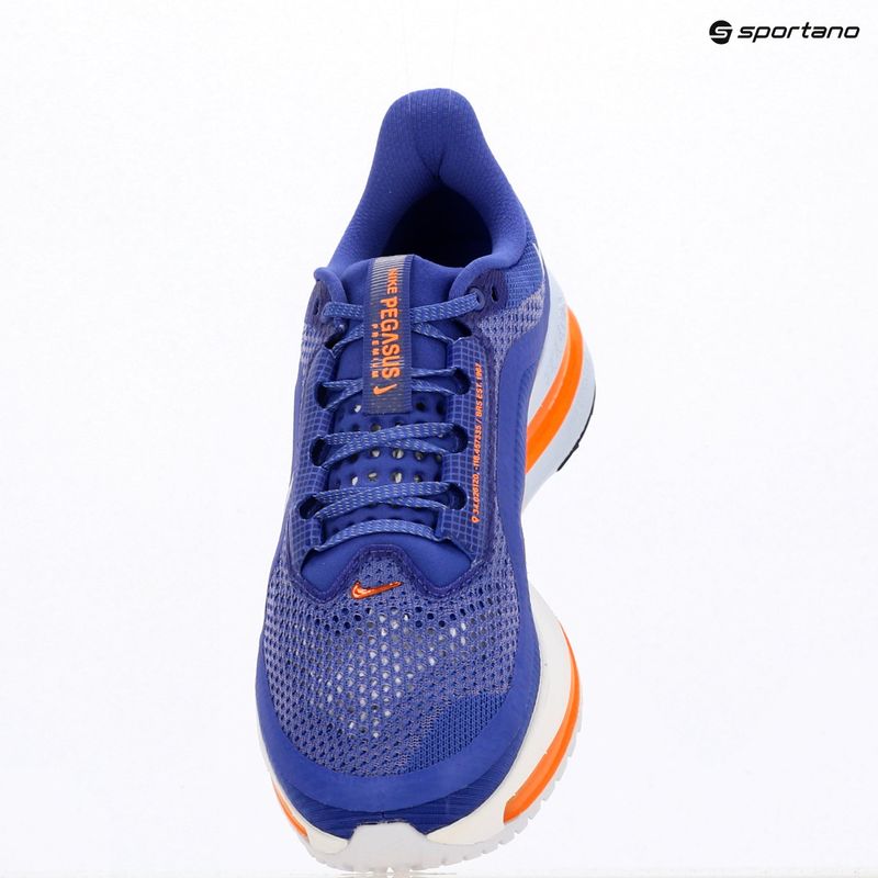 Men's running shoes Nike Pegasus Premium lapis/total orange/off noir/white 7