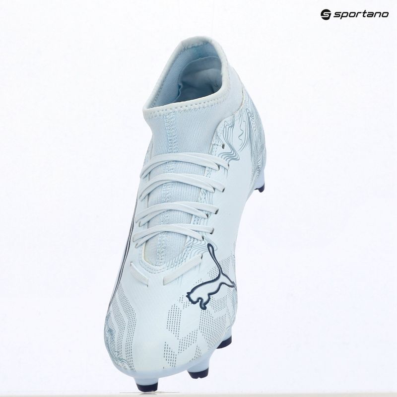 Football boots PUMA Ultra 6 Play+ FG/AG icy blue/puma white/blue jewel 11