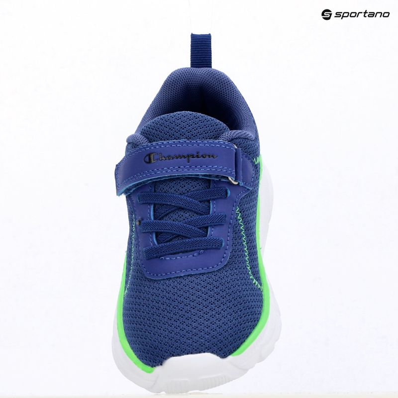 Children's shoes Champion HRO J B PS Low Cut basic white/flash green/new navy 9