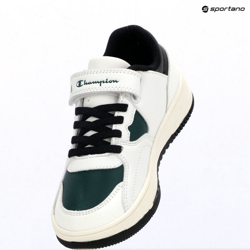 Children's shoes Champion RD25 Low B PS Low Cut white/highlighter greenblack 9