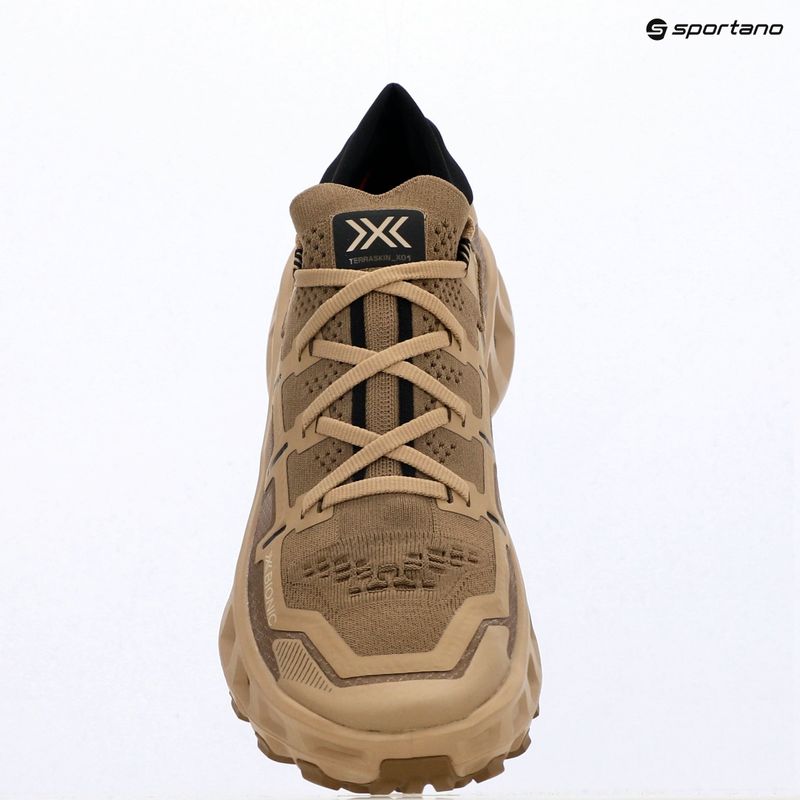 Running shoes + socks X-Bionic Terraskin X01 sand/dark Sand 3