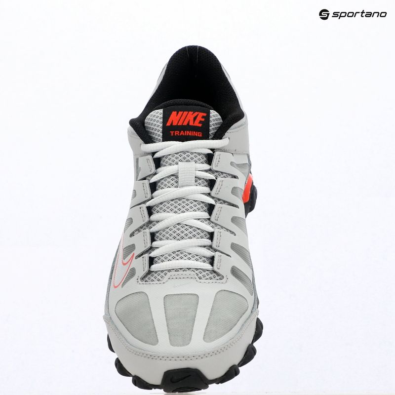 Men's training shoes Nike Reax 8 Tr Mesh grey fog/vast grey/black/light crimson 17