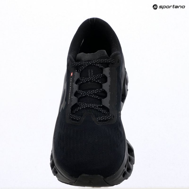 Women's running shoes On Cloudmonster 3 Wide black/black 9