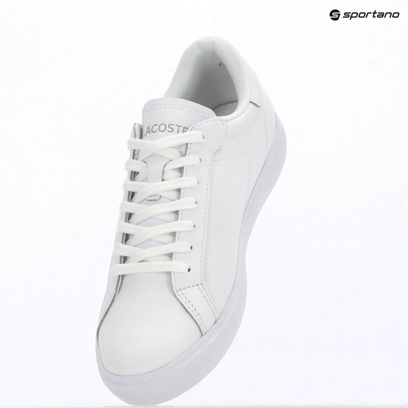 Women's shoes Lacoste Powercourt white/white 9