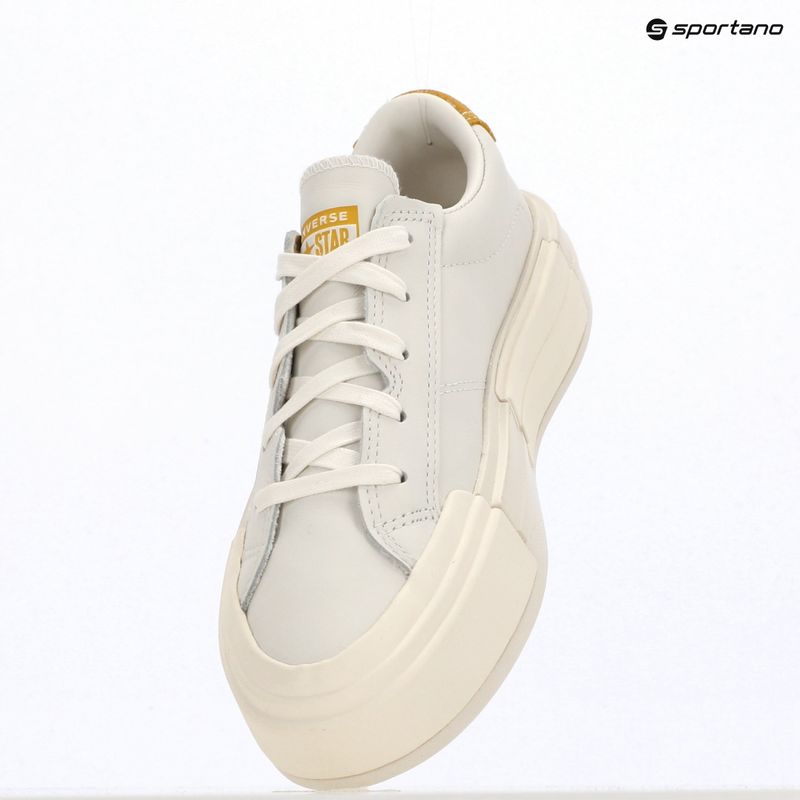 Women's trainers Converse Chuck Taylor All Star Cruise Leather vintage white/yellow 9
