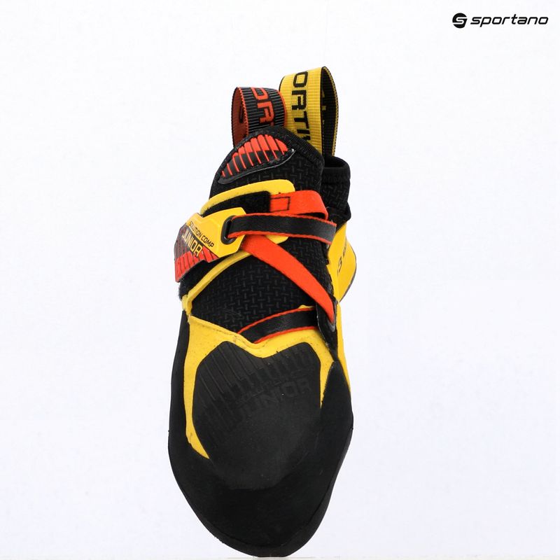 Children's climbing shoes La Sportiva Solution Comp yellow/black 8