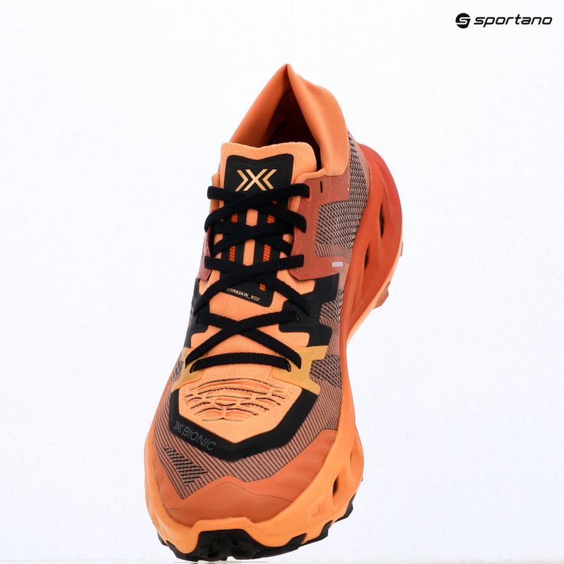 Running shoes + socks X-Bionic Terraskin X02 dusty rose/fresh peach/x black 3