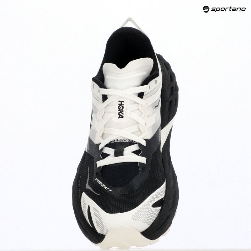 Women's running shoes HOKA Speedgoat 7 black/white 18