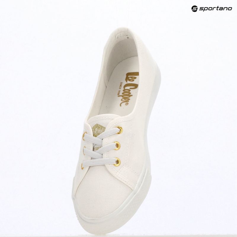 Women's trainers Lee Cooper LCW-26-02-4045LA white/gold 11