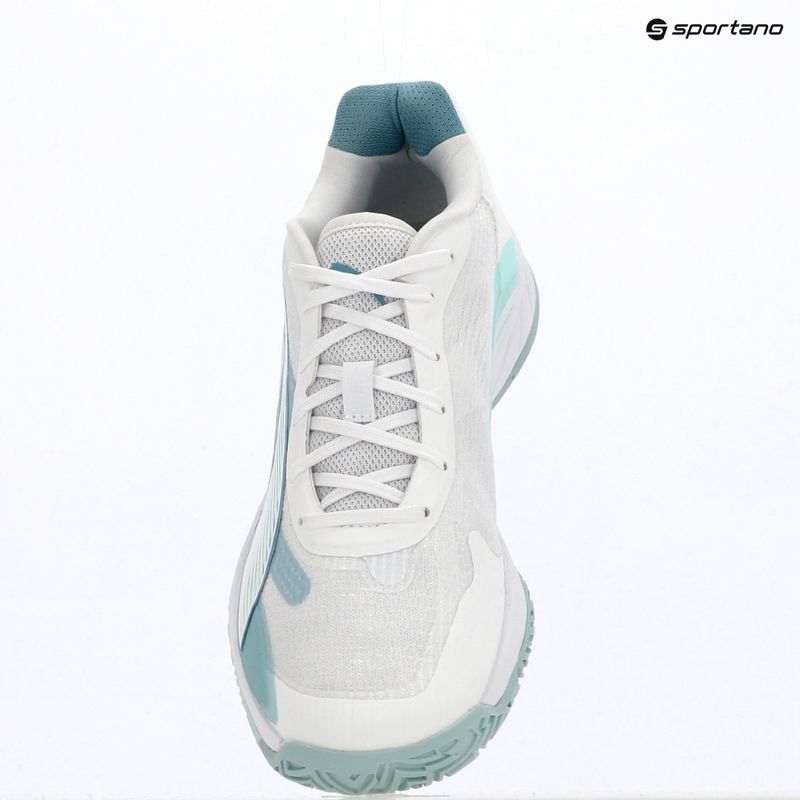 Handball shoes PUMA Accelerate Pro 4 Game On puma white/baltic sea blue/fresh water 9