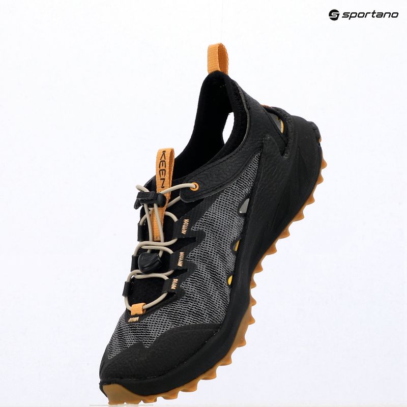Women's sandals KEEN Zionic Adv black/oak buff 9