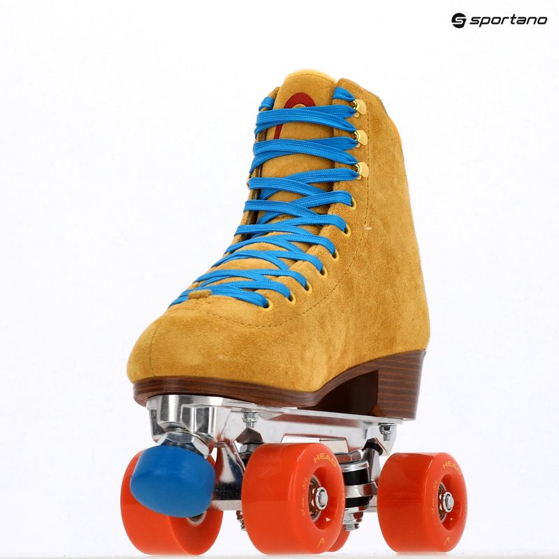 Women's roller skates HEAD Advance yellow 13