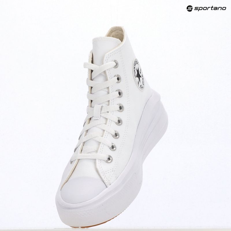 Women's trainers Converse Chuck Taylor All Star Move Platform Leather white 9