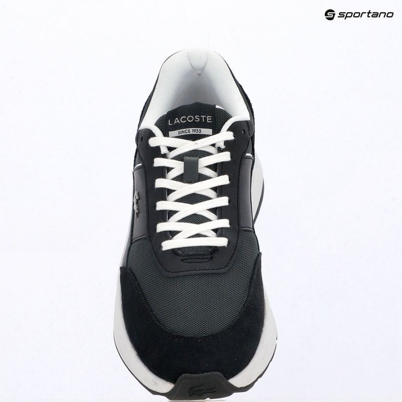 Men's shoes Lacoste Run Set Cgr Bar dark grey/black 9