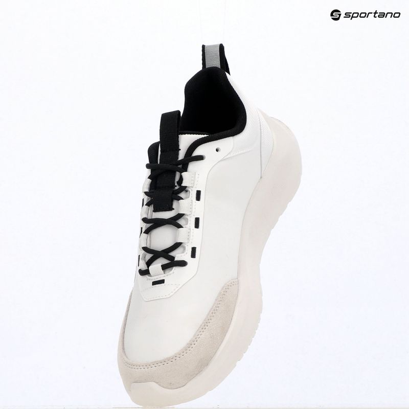 Women's shoes Calvin Klein HW0HW03293 Light Eva Run Essential LAC Nylon Suede bright white/black 9