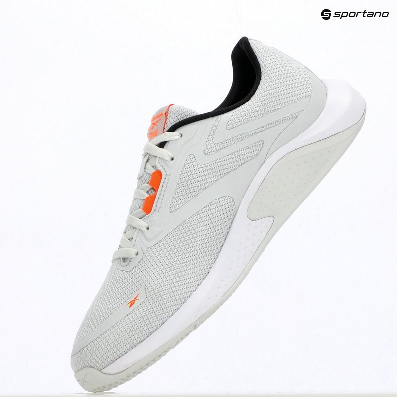 Men's training shoes Reebok Nanoflex Tr 3 grey/black/atomic tangerine 9