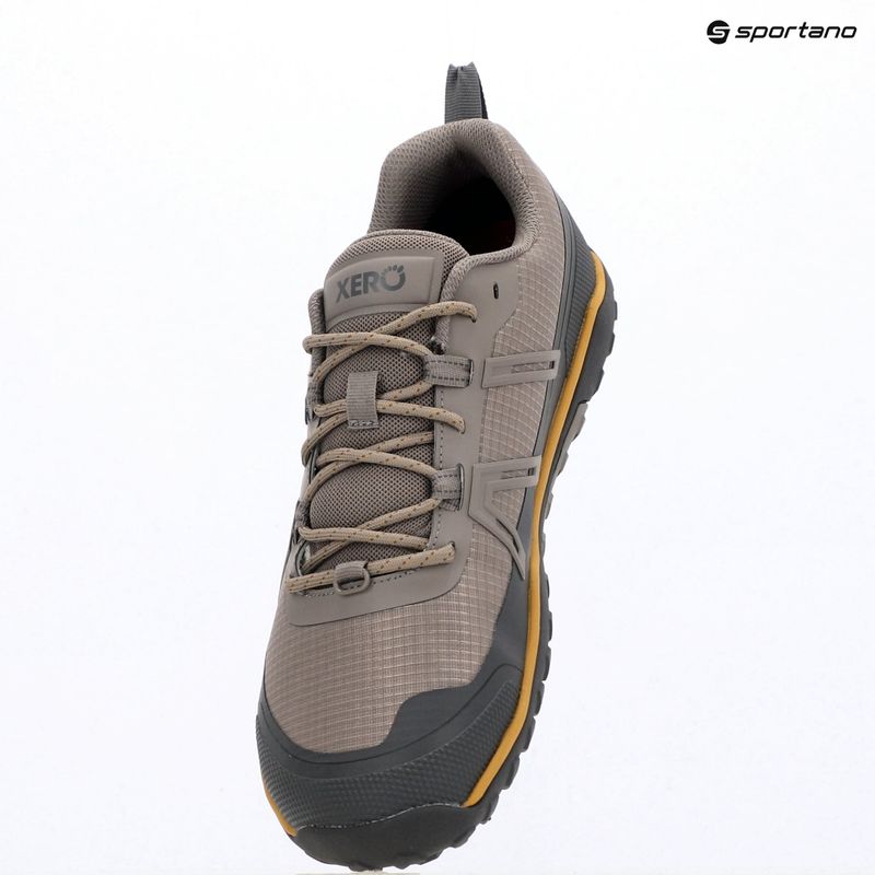 Men's barefoot shoes Xero Shoes Scrambler Trail Low WP driftwood/asphalt 18