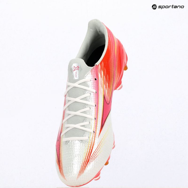 Football boots Mizuno Alpha III Japan Mix white/fuchsia purple 10