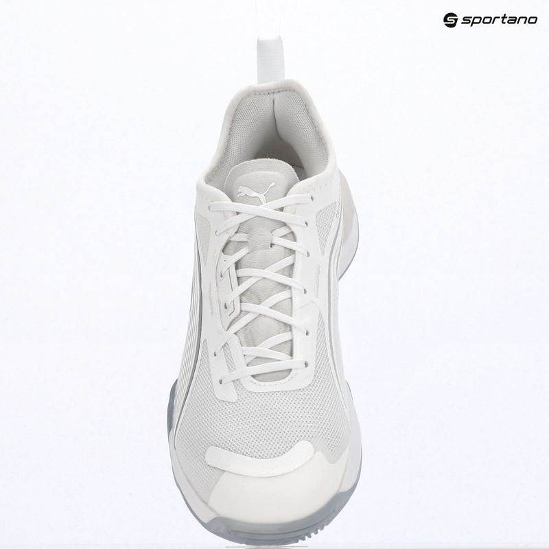 Handball shoes PUMA Eliminate NITRO 4 puma white/puma silver 9