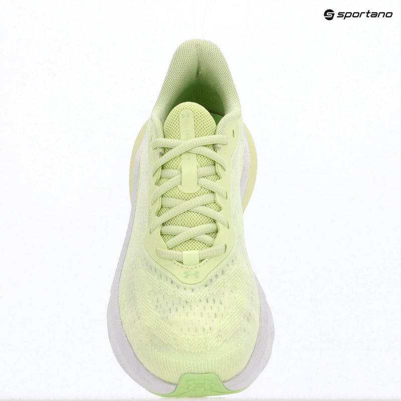 Women's running shoes Under Armour Turbulance 3 fade green/black/metallic silver 9