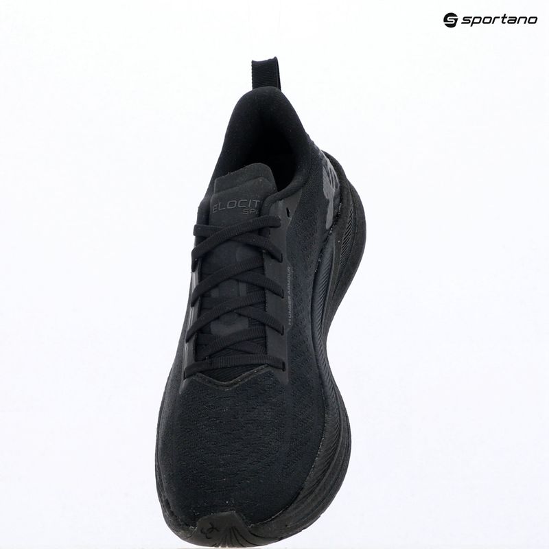 Women's running shoes Under Armour Velociti SPD black/black/black 9