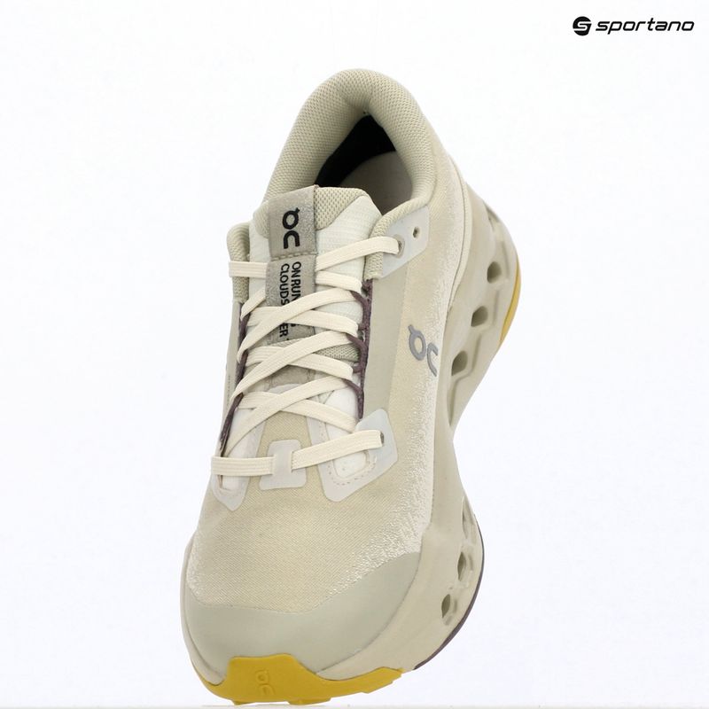 Women's running shoes On Running Cloudsurfer Trail 2 Waterproof ghost/chalk 16