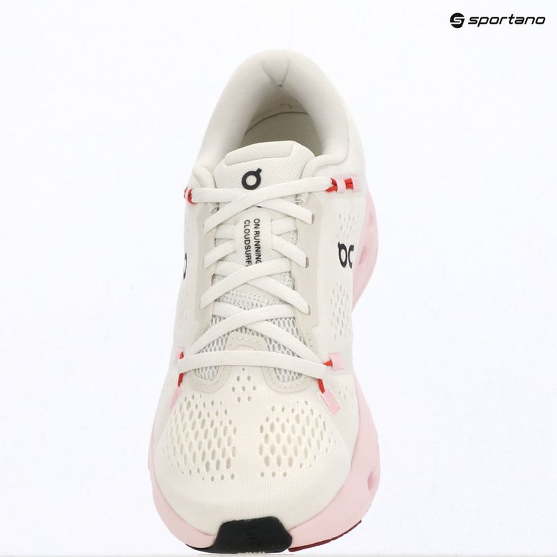 Women's running shoes On Cloudsurfer 2 ivory/peony 16