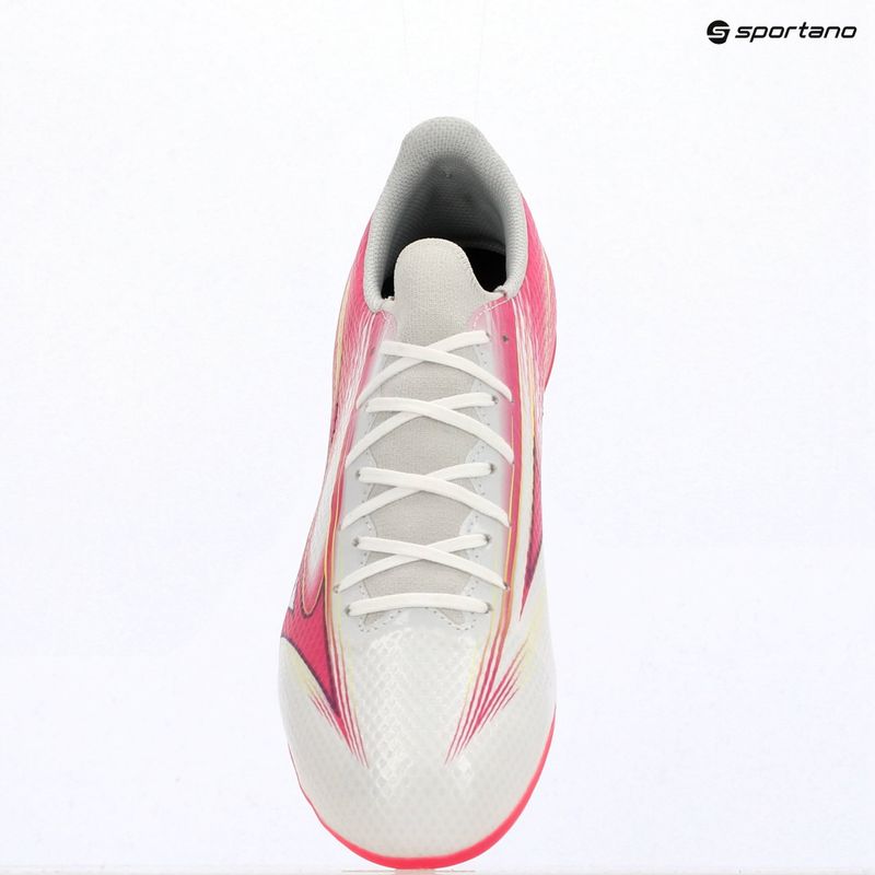Football boots Mizuno Alfa III Select FG white/fuchsia purple 11