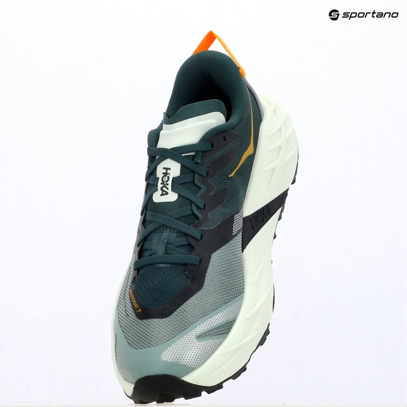 Men's running shoes HOKA Speedgoat 7 Wide bay leaf/sea glass 17