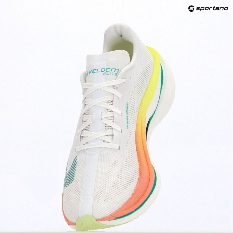 Running shoes Under Armour Velociti Elite 3 white/valiant green/black 9