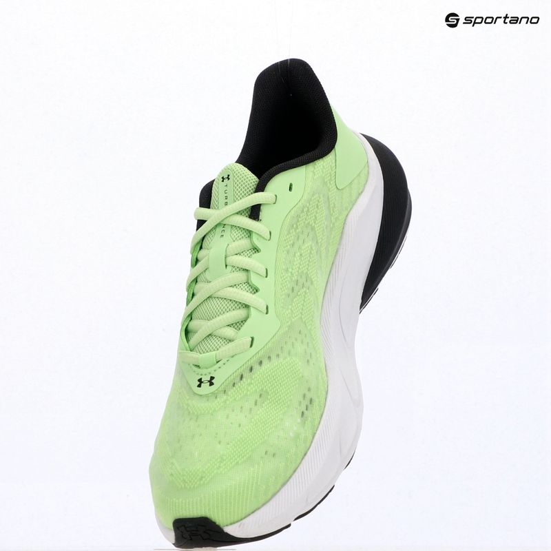 Men's running shoes Under Armour Turbulance 3 lumos lime/black/black 9