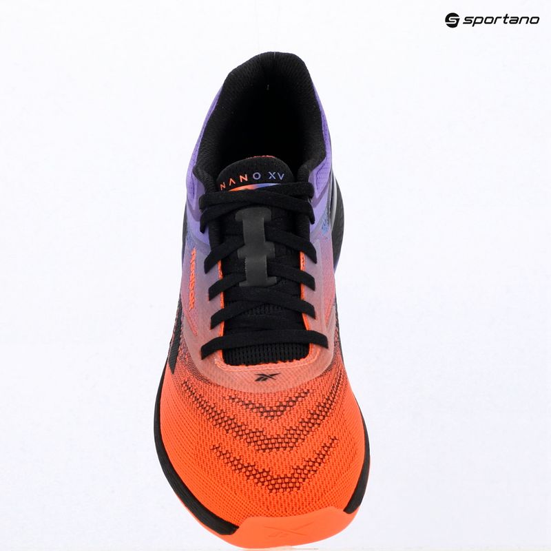 Training shoes Reebok Nano X5 ftw white/flash orange/royal purple 9