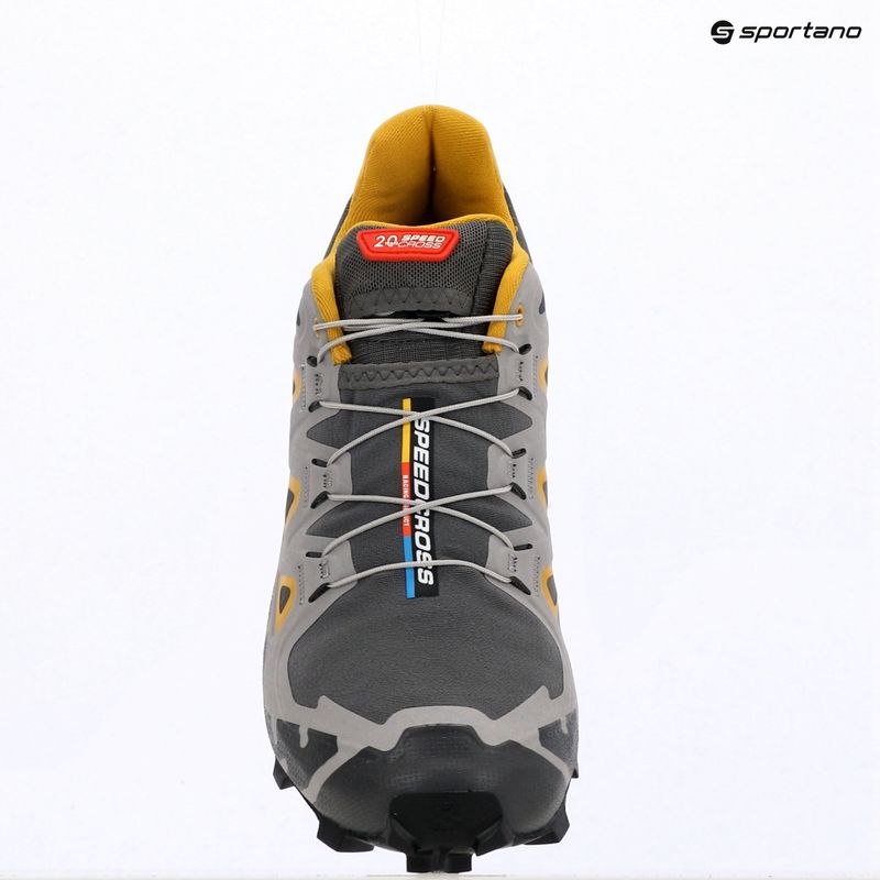 Running shoes Salomon Speedcross 6 20 Years Q2 castelrock/asphalt/arrowwood 16