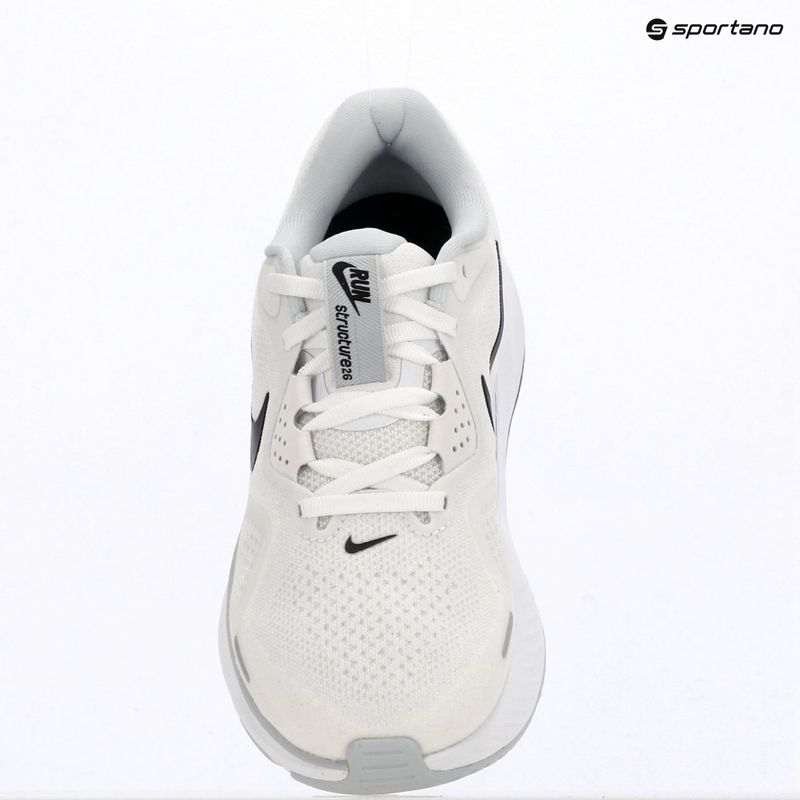 Women's running shoes Nike Structure 26 white/pure platinum/black 13