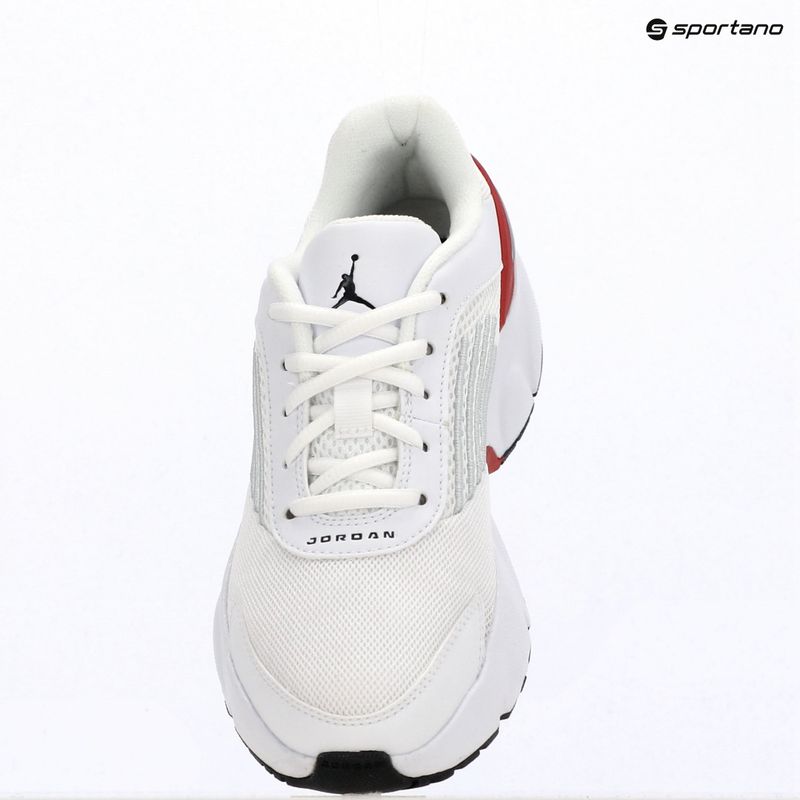 Nike Jordan Trunner Flow shoes white/gym red/metallic silver/black 9