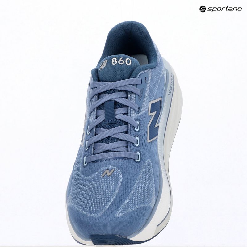 Women's running shoes New Balance Fresh Foam 860's V15 fairweather blue/silver metallic 15
