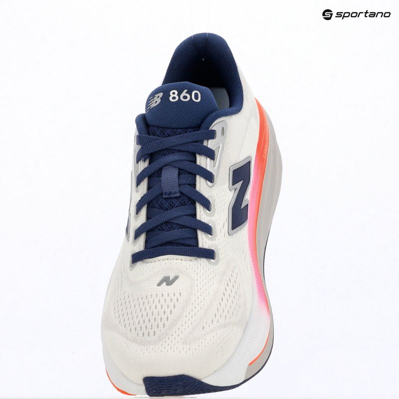 Women's running shoes New Balance Fresh Foam 860's V15 sea salt/blue oyster 16