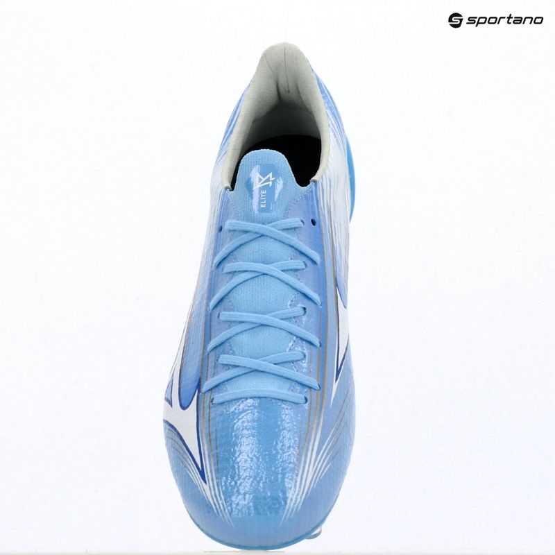 Football boots Mizuno Alfa III Elite Mix celeste/white 12