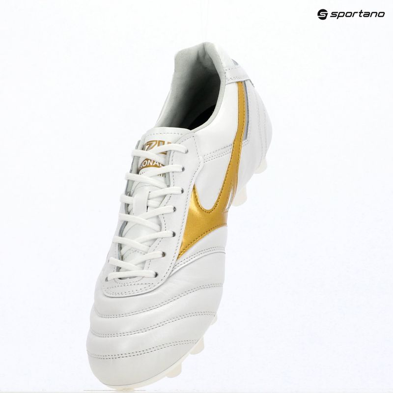 Football boots Mizuno Morelia II Japan FG white/football gold/galaxy silver 12