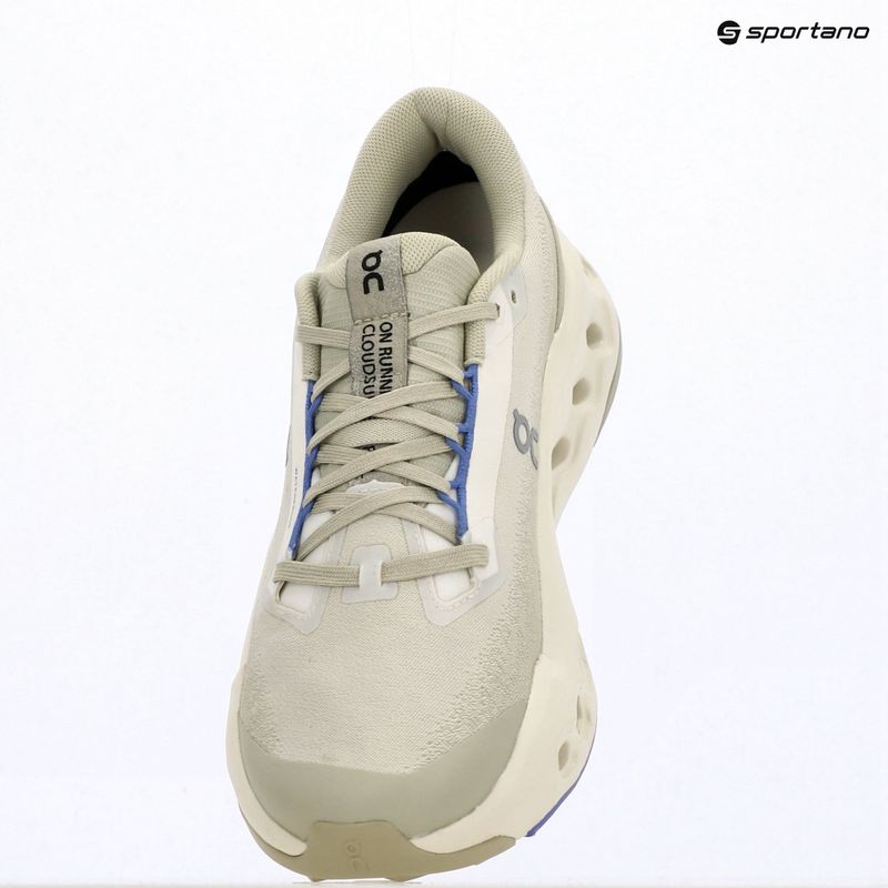 Men's running shoes On Cloudsurfer Trail 2 Waterproof ghost/chalk 9