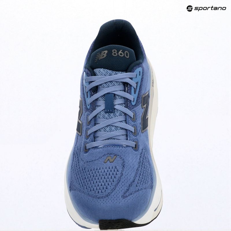 Men's running shoes New Balance Fresh Foam 860's V15 fairweather blue/ navy 15