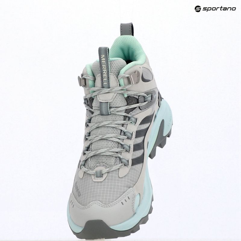 Women's hiking boots Merrell Moab Speed 2 Mid Ltr Wp belize 9