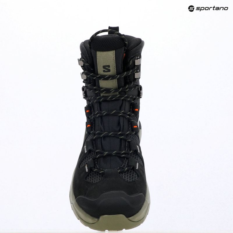 Men's trekking boots Salomon Quest 5 GTX black/dlicgr/black 20